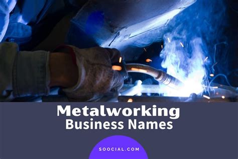 names for metalworking companies